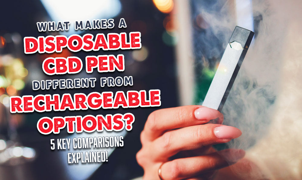 What Makes a Disposable CBD Pen Different From Rechargeable | Sutra Vape