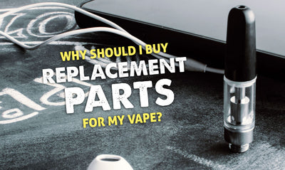 ¿Por qué debería comprar piezas de repuesto para mi vaporizador?