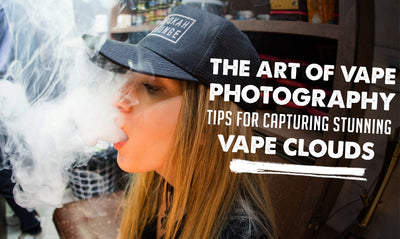 El arte de la fotografía de vape: consejos para capturar impresionantes nubes de vape