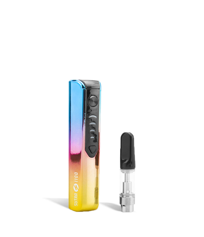 Full color w/cartridge Sutra Vape STIK 1100 Cartridge Vaporizer on white background