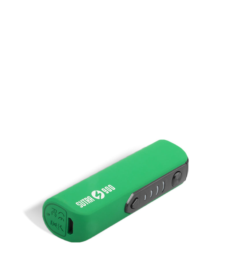 Green Sutra Vape STIK 900 Bottom View Cartridge Vaporizer on White Background
