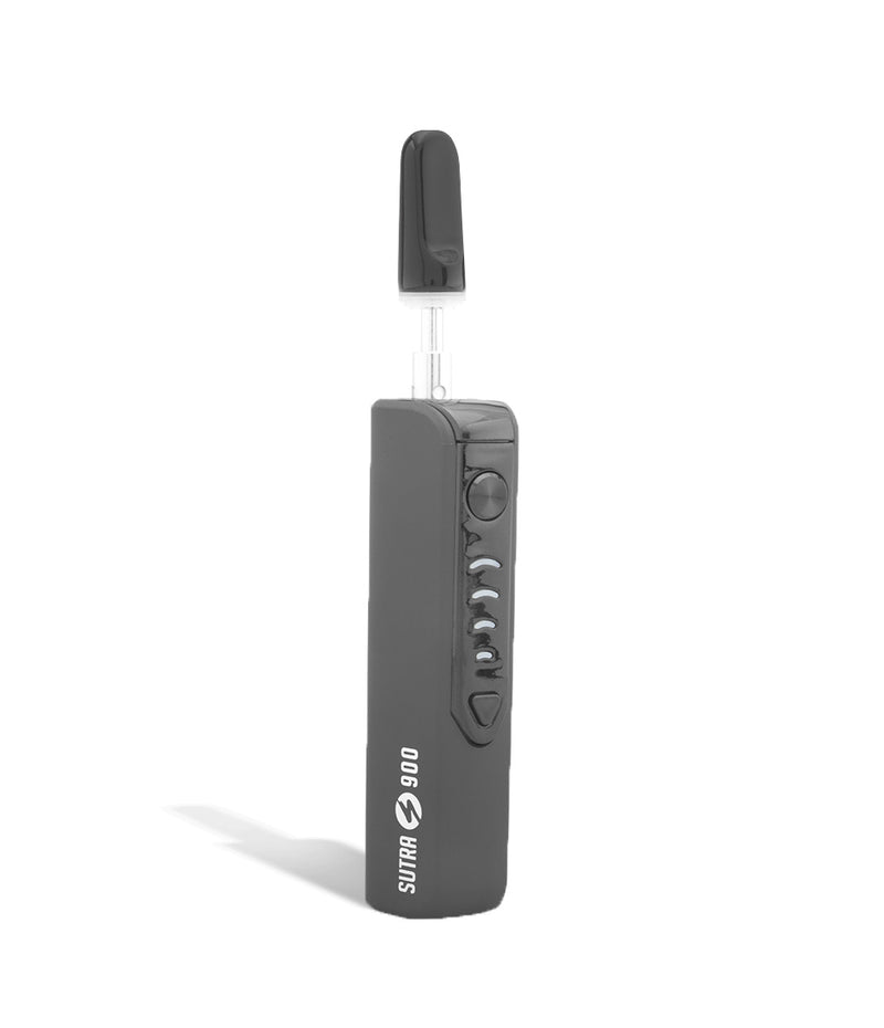 Charcoal Sutra Vape STIK 900 Side View Cartridge Vaporizer on White Background