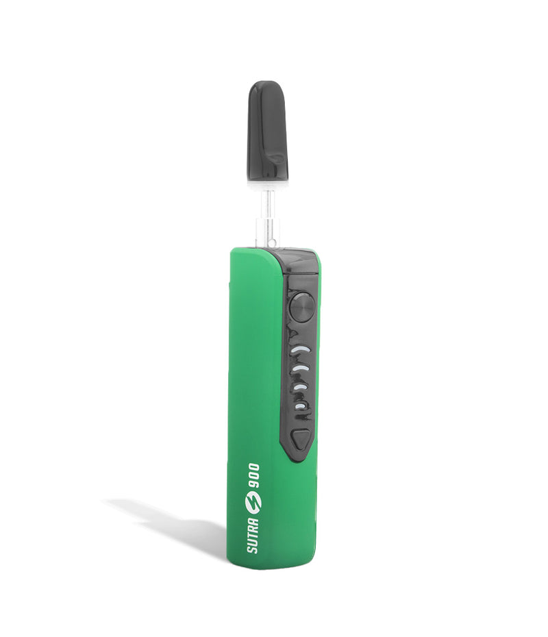 Green Sutra Vape STIK 900 Side View Cartridge Vaporizer on White Background