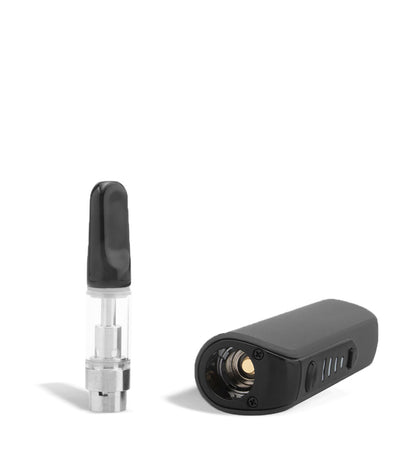 Charcoal Sutra Vape STIK 900 Cartridge Vaporizer Top View with Empty Cartridge