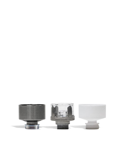 Titanium, Quartz, and Ceramic Coils Sutra Vape DBR Pro Portable Concentrate Vaporizer on white background