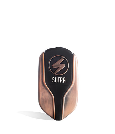 Bronze front view Sutra Vape Squeeze Cartridge Vaporizer on white background