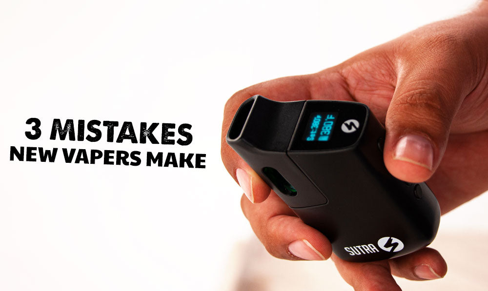 3 Mistakes New Vapers Make