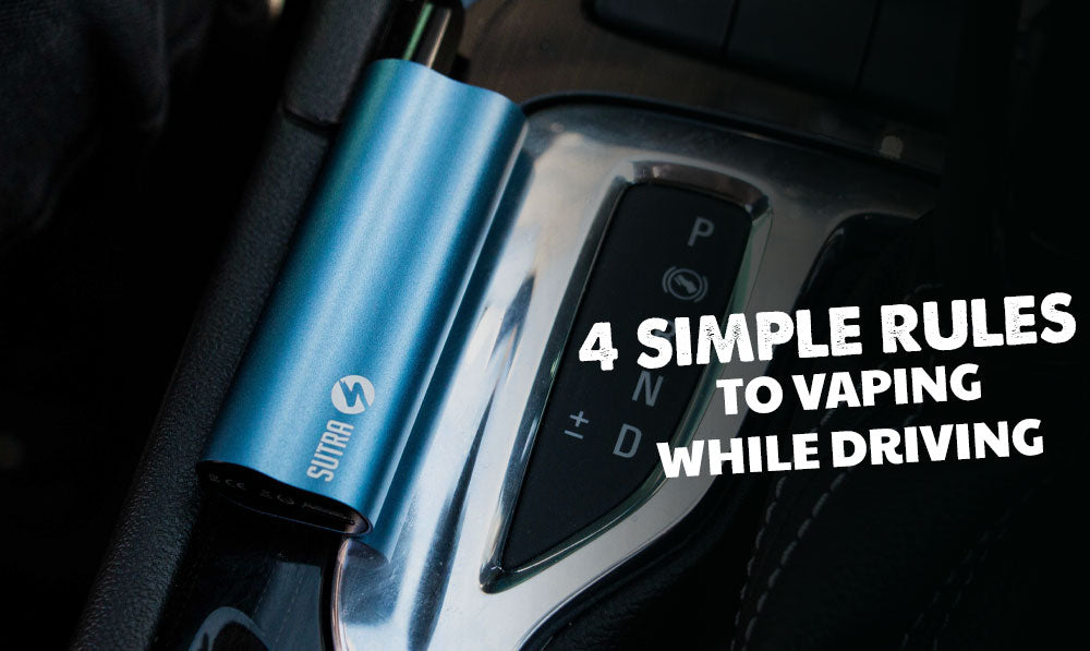 Can You Vape While Driving? What the Law Actually Says