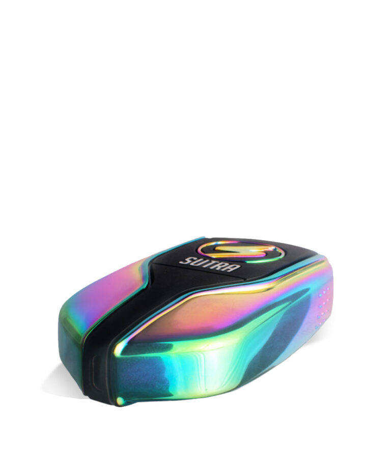 Full Color bottom view Sutra Vape Squeeze 510 Thread Battery on white background