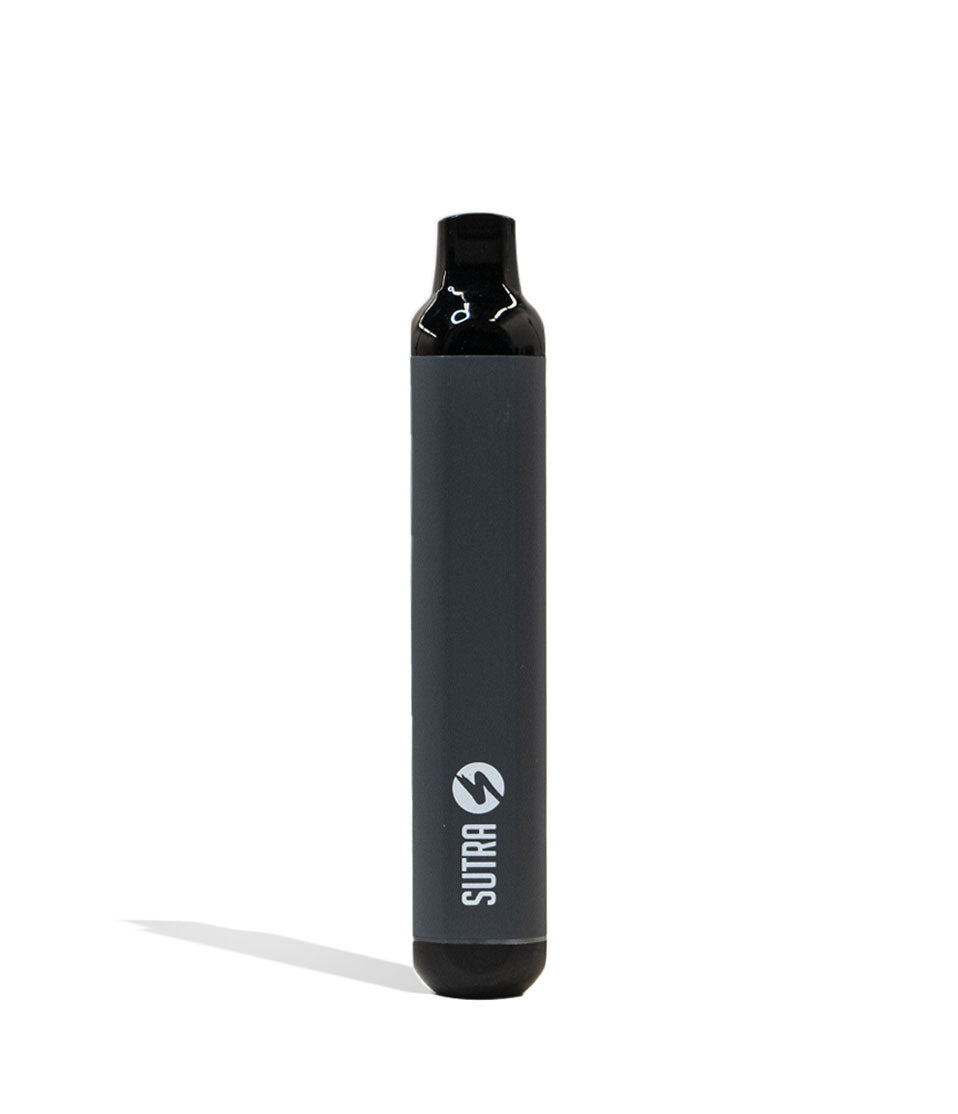 Gunmetal Sutra Vape SILO Auto Draw 510 Thread Battery Front View on White Background
