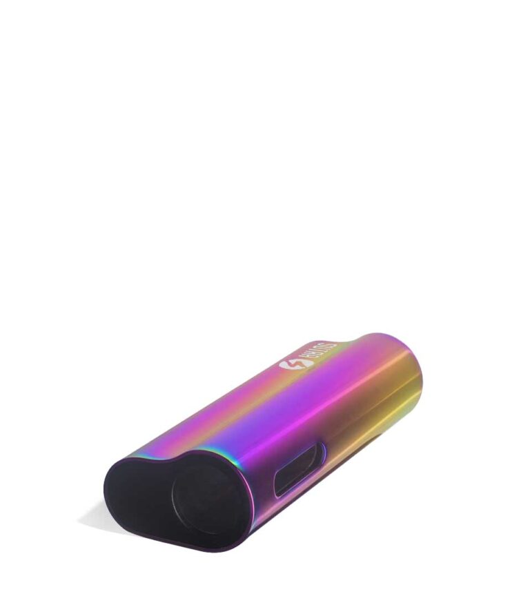 Full Color top view Sutra Vape Auto 510 Thread Battery on white background