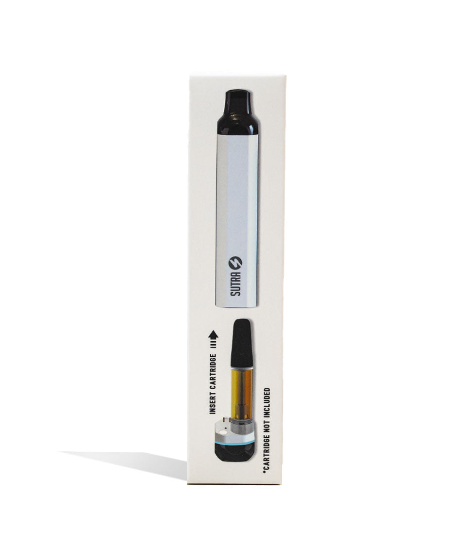 Pearl Sutra Vape SILO Auto Draw 510 Thread Battery Packaging Front View on White Background
