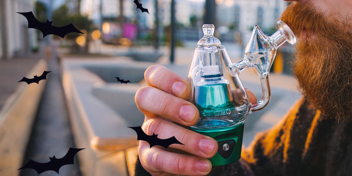 sutra dbr pro in a park halloween vibes